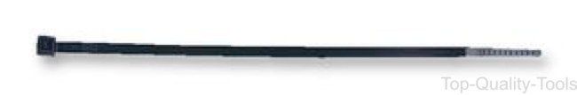 T50R-BLACK(100 PACK) -  Cable Tie, Nylon 6.6 (Polyamide 6.6), Black, 200 mm, 4.8 mm, 50 mm, 50 lb